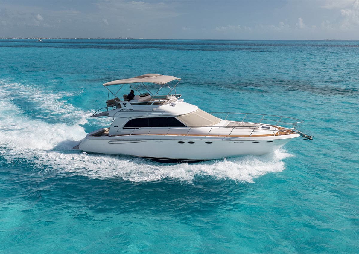 Carpe Diem - 52 ft Sea Ray Flybridge — Sport Yachts Cancun